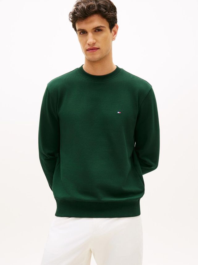 Essential Terry Crewneck fra Tommy Hilfiger