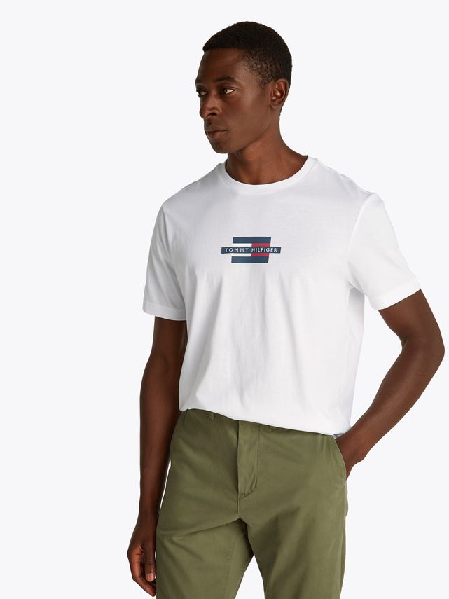 Flag Box Tee fra Tommy Hilfiger