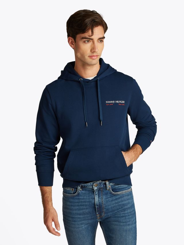 Tommy Hilfiger Farverig Foto Prt Hoodie – Fantastisk Tilbud!