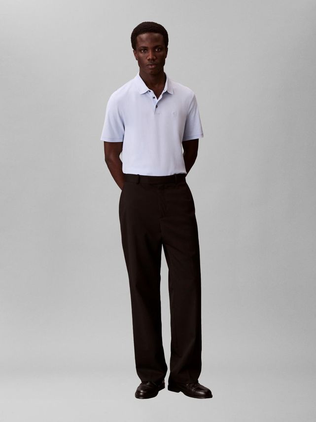Ss Supima Chest Emb Polo fra Calvin Klein