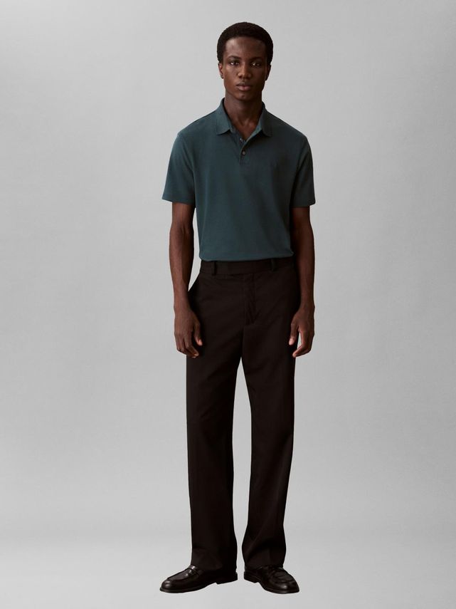Ss Supima Chest Emb Polo fra Calvin Klein