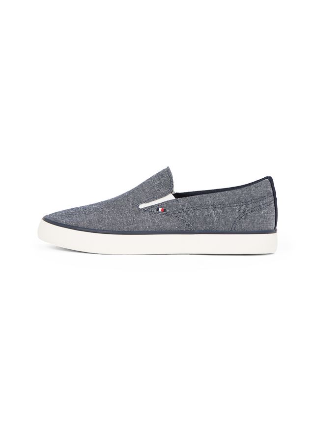 Tommy Hilfiger Th Hi Vulc Low Slip On Ch - Fantastisk tilbud!