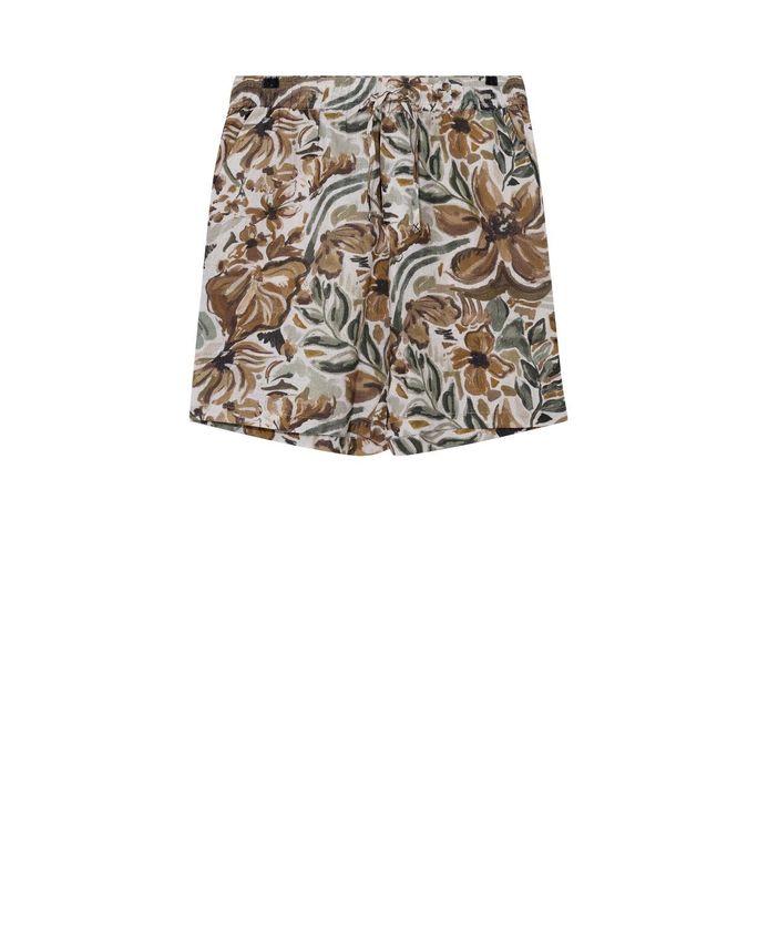 Mmgholt Sun Linned Shorts fra Mos Mosh – Fantastisk Tilbud!