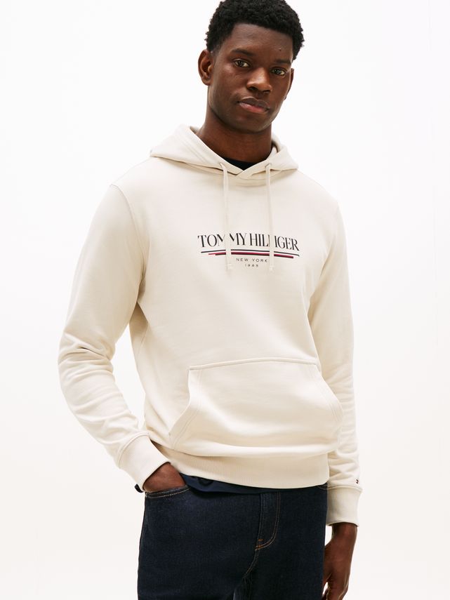 Tommy Hilfiger Brand Love Hoodie - Trendy Udsalg!