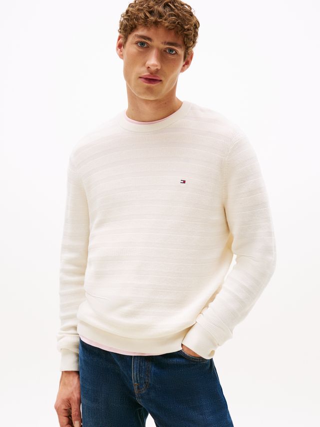 Tommy Hilfiger T-shirt med striber – Eksklusiv stil!