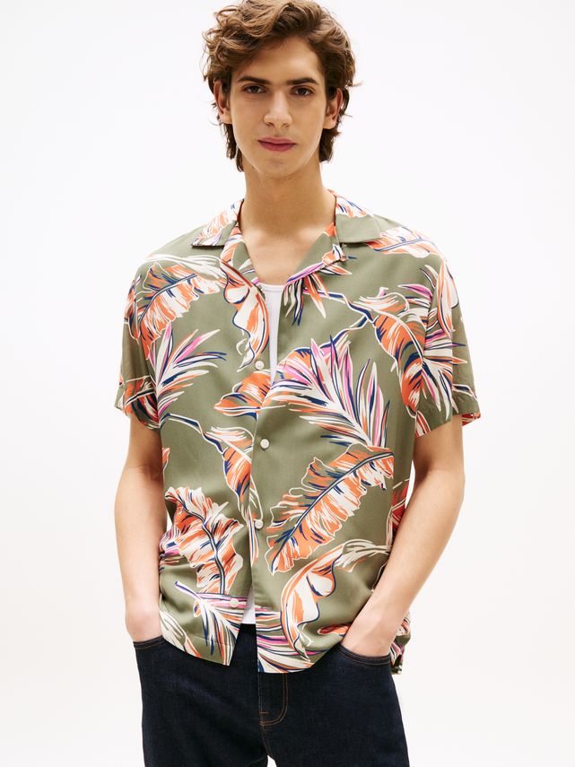 Letvægts Blomsterprint Skjorte fra Tommy Hilfiger