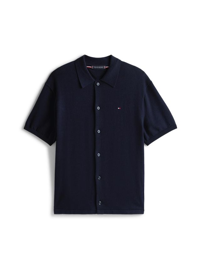 Tommy Hilfiger Essential Bomulds Skjorte – Fantastisk tilbud!