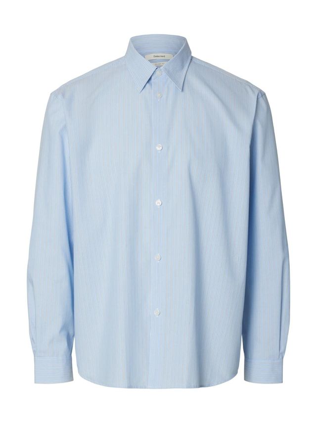 Slhrlxben Stripe Ls Shirt fra Selected