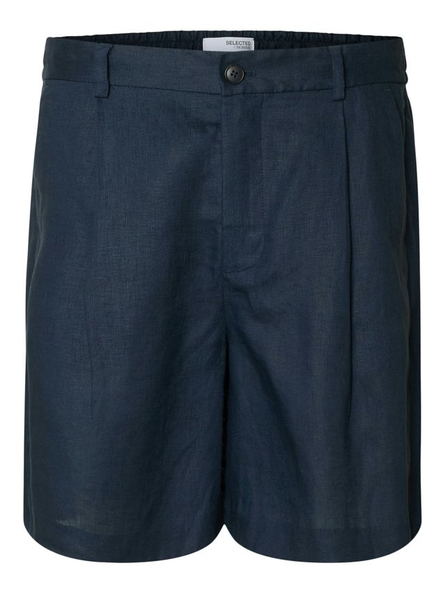 Slhloose Wyatt Linned Bermuda Shorts - Udsalg!