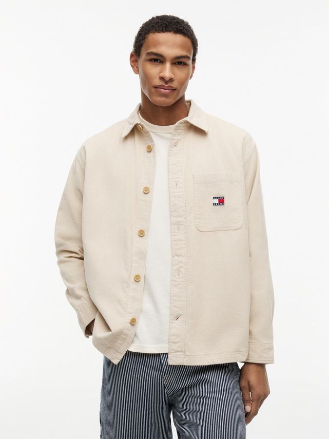 Tjm Brick Cord Overshirt Ext fra Tommy Jeans