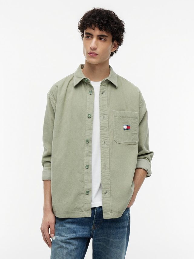 Tjm Brick Cord Overshirt Ext fra Tommy Jeans
