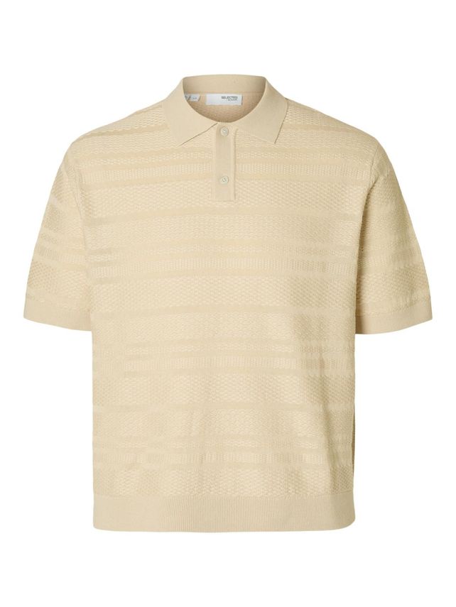 Slhfoam Ss Knit Relaxed Structure P fra Selected
