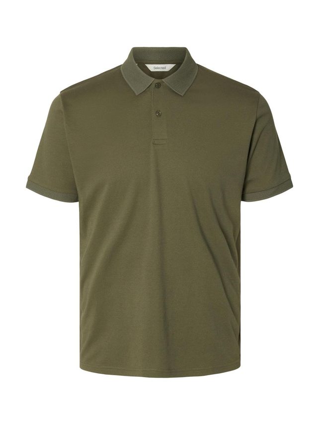 Slhfave Button Ss Polo Noos fra Selected