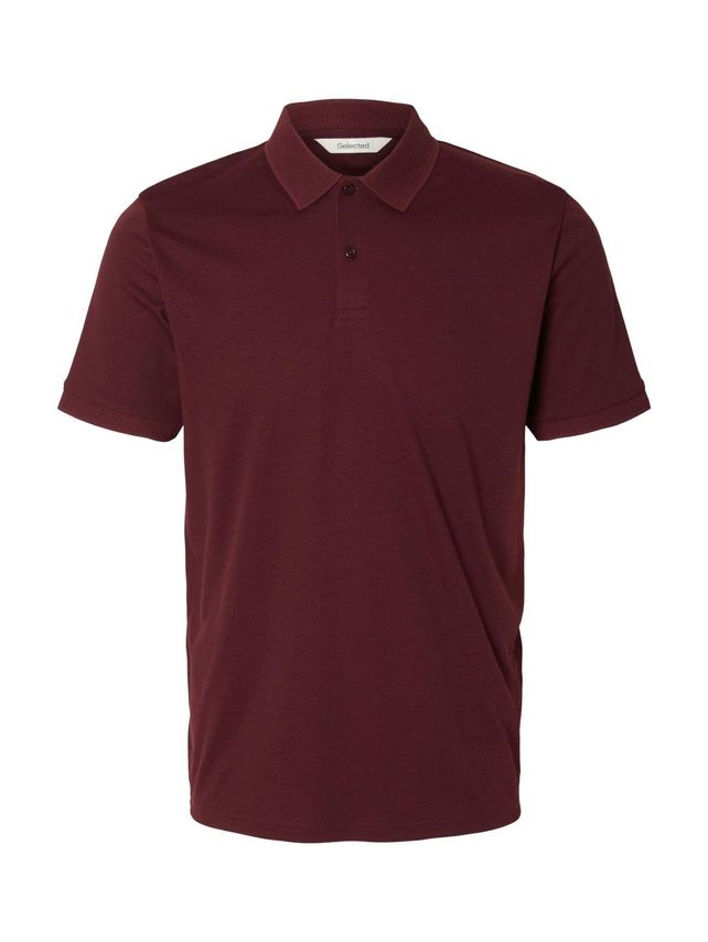 Slhfave Button Ss Polo Noos fra Selected