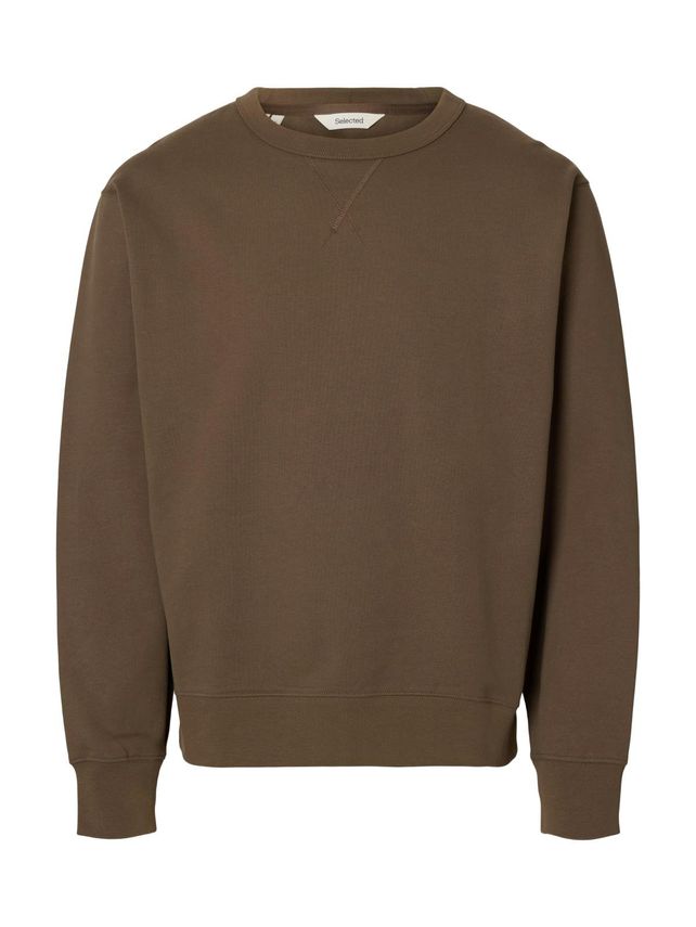 Slhrelauke Ls Sweat Crew Neck fra Selected