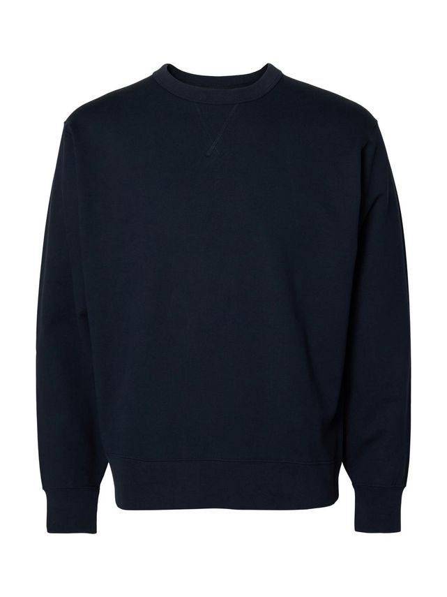 Slhrelauke Ls Sweat Crew Neck fra Selected