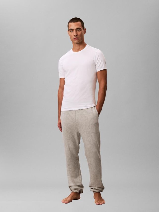 S S Crew Neck 3pk fra Calvin Klein