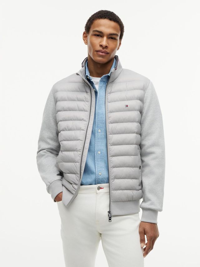 Mix Media Ess Rwb Stand Collar fra Tommy Hilfiger