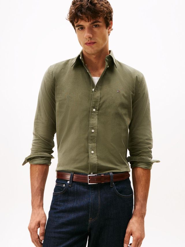 Solid Corduroy Rf Shirt fra Tommy Hilfiger