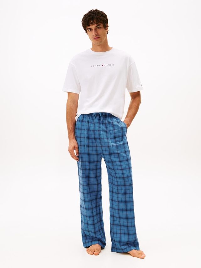 Flannel Pj Pant fra Tommy Hilfiger