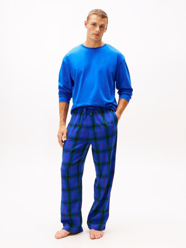Ls Flannel Slippers Set   Boxed fra Tommy Hilfiger