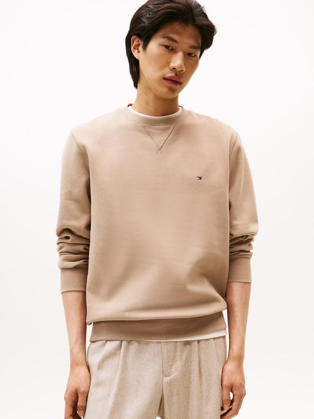 Ess Seasonal Fleece Crewneck fra Tommy Hilfiger