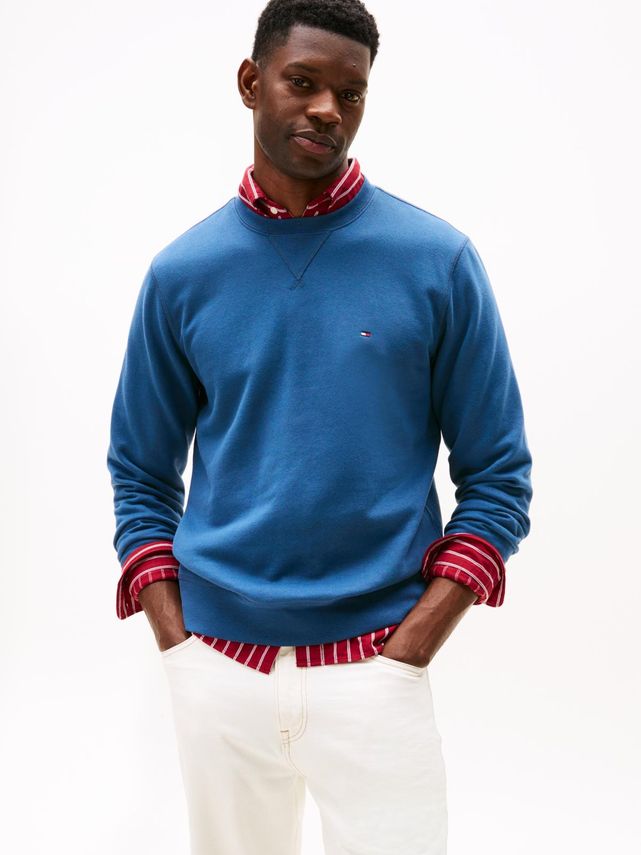 Ess Seasonal Fleece Crewneck fra Tommy Hilfiger