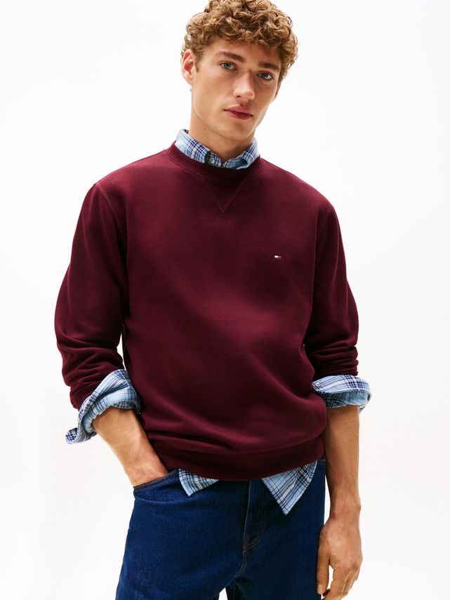 Ess Seasonal Fleece Crewneck fra Tommy Hilfiger