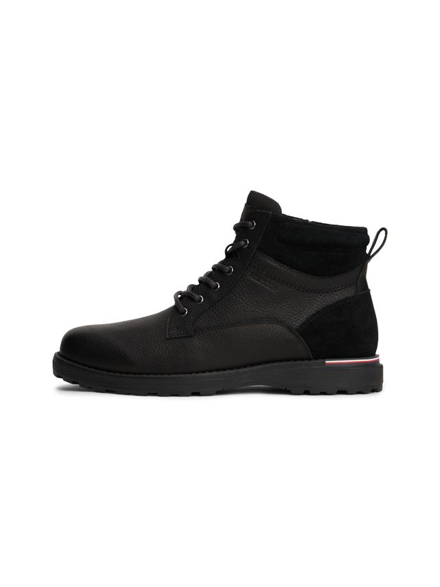 Corporate W Lth Lace Boot fra Tommy Hilfiger