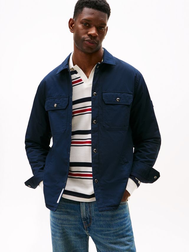 Padded Shirt Jkt fra Tommy Hilfiger