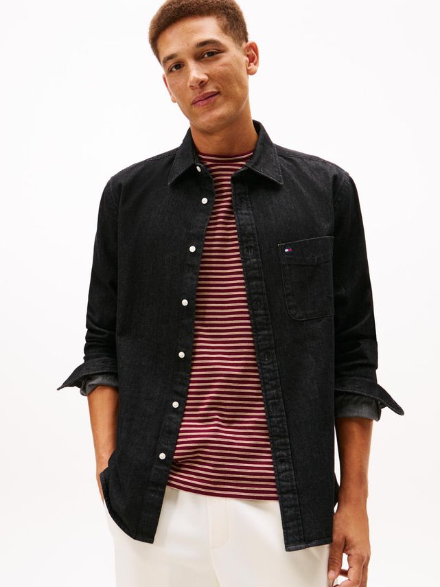 Denim Rf Shirt fra Tommy Hilfiger