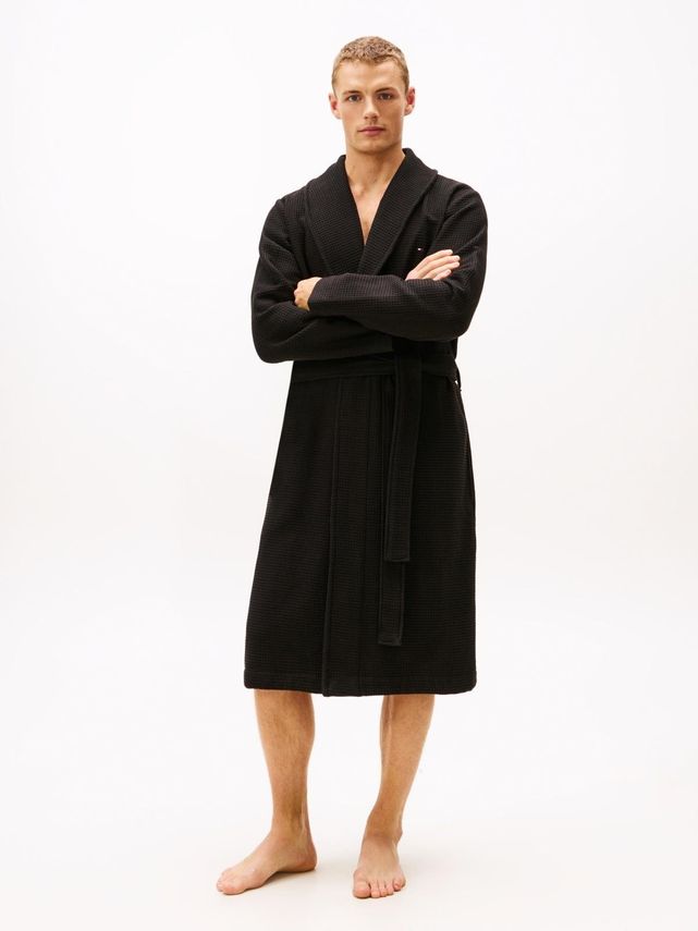 Waffle Bathrobe fra Tommy Hilfiger