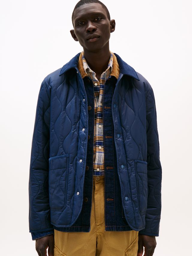 Mid Onion Quilted Jacket fra Tommy Hilfiger