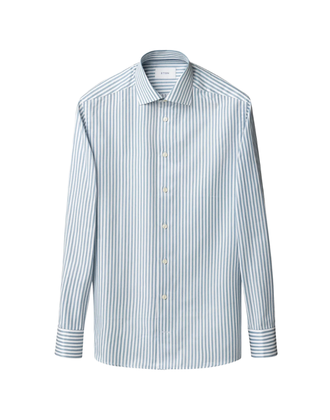 Bengal Striped Signature Twill Shirt fra Eton