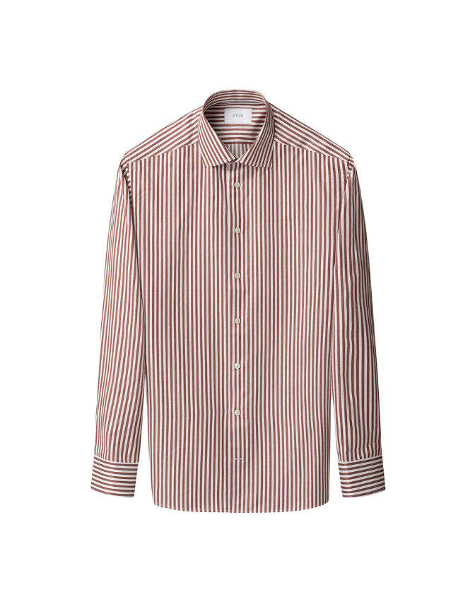 Bengal Striped Signature Twill Shirt fra Eton