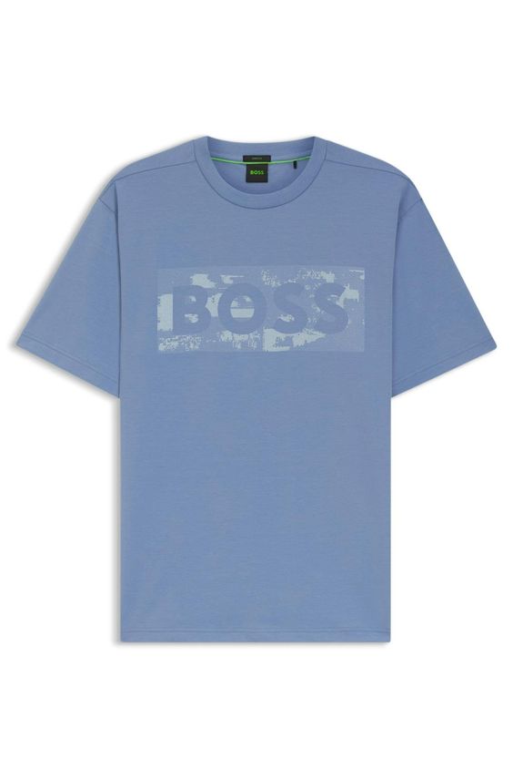 Ts Globe Logopattern 10278673 fra Boss Green