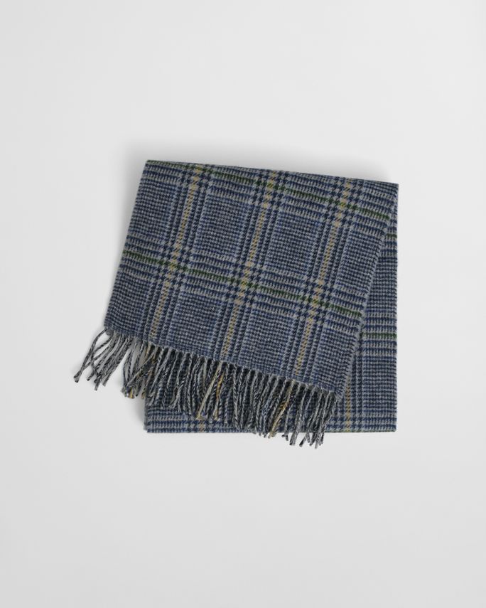 Double Faced Check Scarf fra Gant