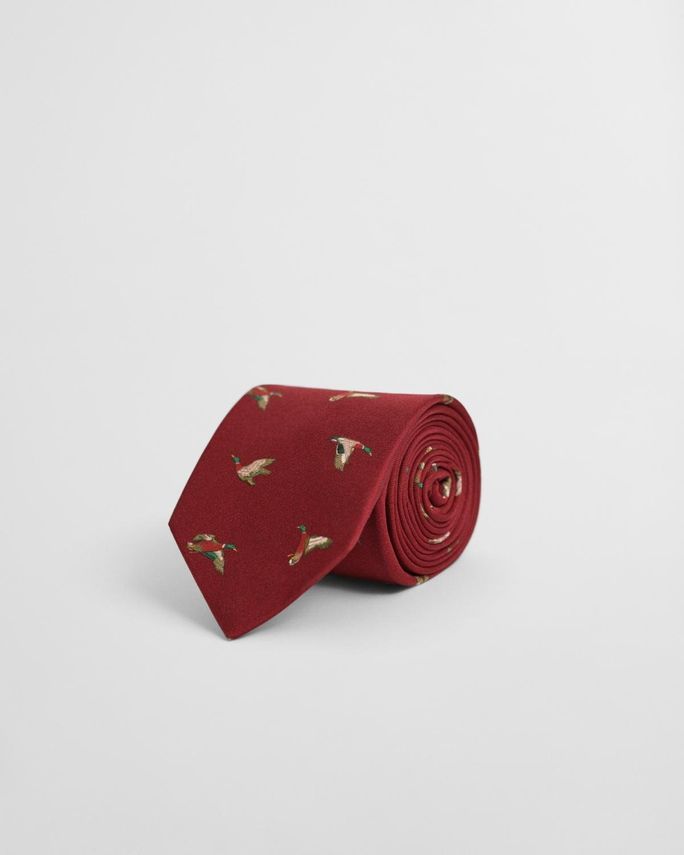 Duck Print Tie fra Gant