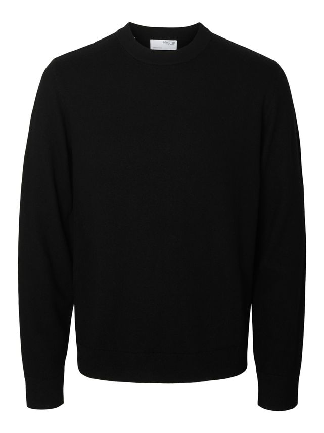 Slhtray Merino Brushed Relaxed Crew fra Selected