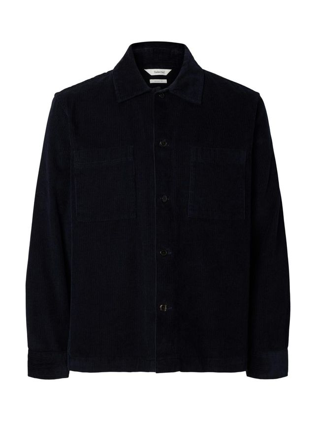 Slhregtate Cord Overshirt fra Selected