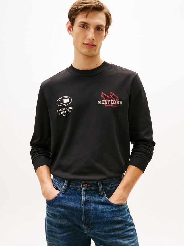 Modern Athleisure Ls Tee fra Tommy Hilfiger