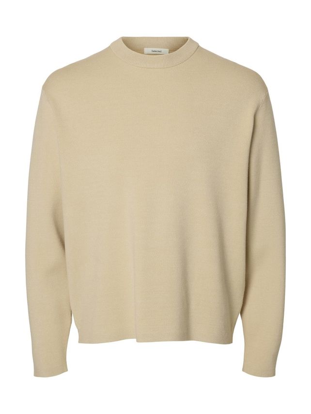 Slhteller Fn Relaxed Crew Neck Noos fra Selected