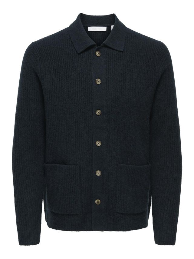 Onsjet Reg Ls Cardigan Knit Frml fra Only & Sons