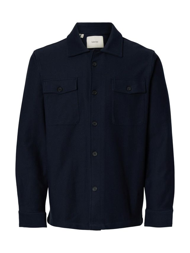 Slholiver Sweat Overshirt Noos fra Selected