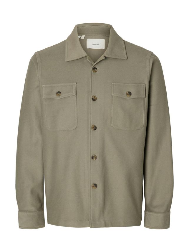 Slholiver Sweat Overshirt Noos fra Selected