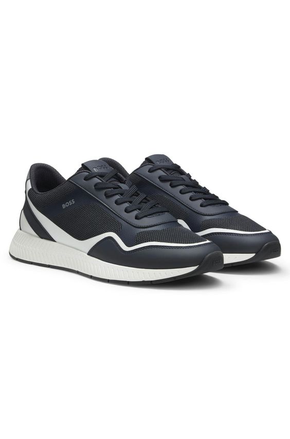 Titanium Runn Methal 10281856 fra Boss Black