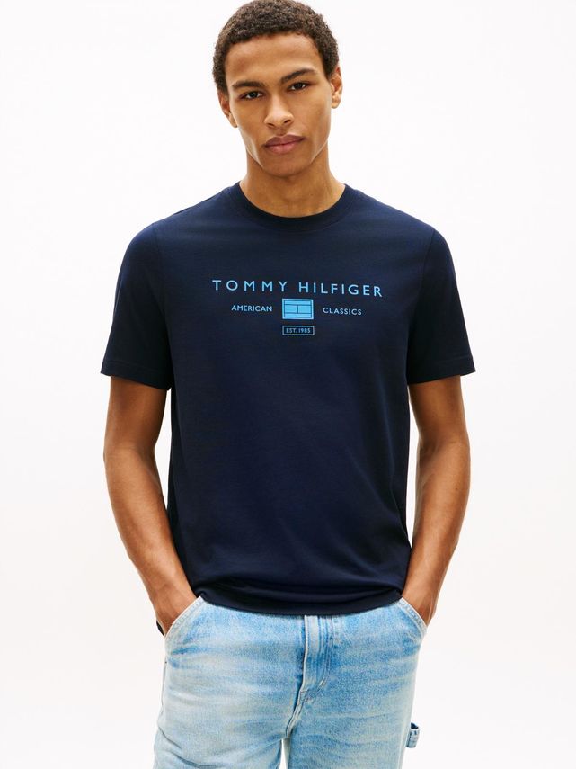 Brand Love Mono Stack Tee fra Tommy Hilfiger