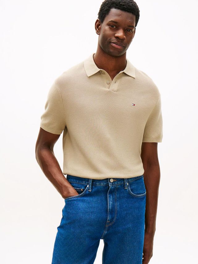 Cool Touch Structure Ss Polo fra Tommy Hilfiger