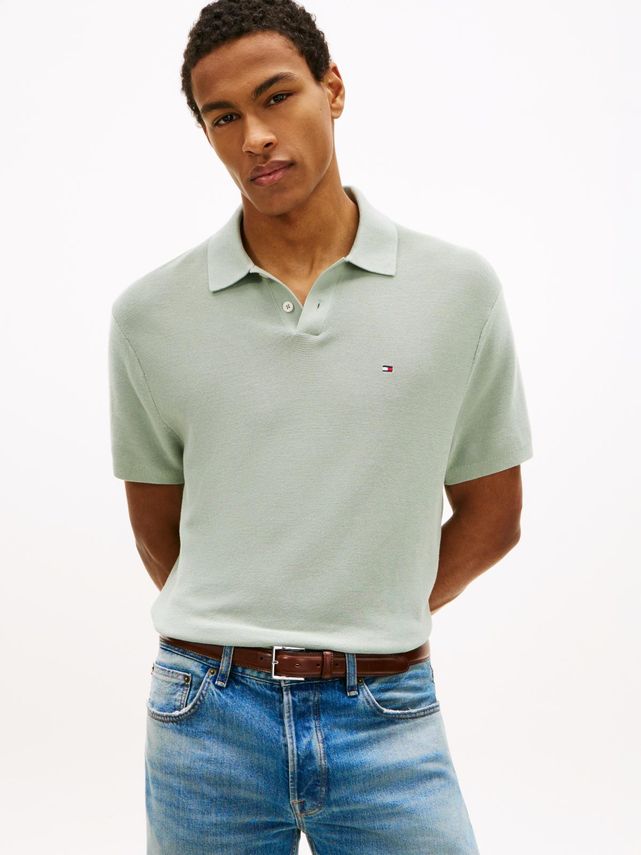 Cool Touch Structure Ss Polo fra Tommy Hilfiger