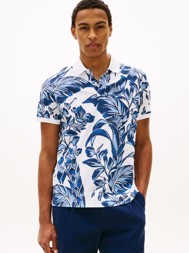 Floral Aop Reg Polo fra Tommy Hilfiger